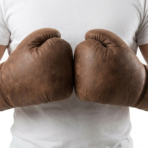 Gants de boxe professionnels en cuir authentiques et neufs avec logo personnalisé, antidérapants, unisexes pour l'entraînement de boxe - Product Image 3