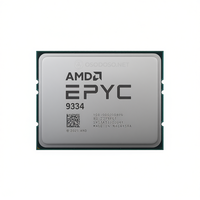 AMD EPYC 9334, 2.7 32-core/64-Thread 3.9GHz-210 GHz 100 W 000000800-