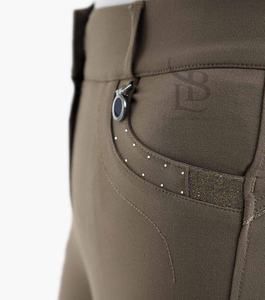 Culottes d'équitation pour femmes, jodhpurs, culottes d'équitation antidérapantes avec grip en silicone, leggings d'équitation - Product Image 2