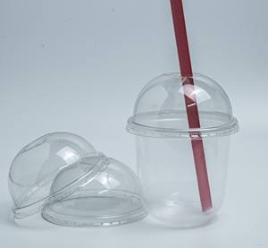 Fabricante U forma desechable transparente PP taza de plástico 16oz tamaños personalizados Bubble Tea Fruit Cake Cup producto más vendido - Product Image 6