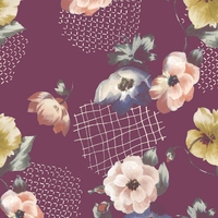 Tela Crepé de Poliéster Koshibo de China, Material Suave, Diseños Personalizados para la Temporada de Verano, Impresión Digital para Vestidos de Novia