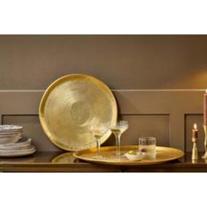 Bandejas de servicio de latón versátiles únicas con patrones intrincados diseñados para uso funcional o atractivo decorativo - Product Image 2