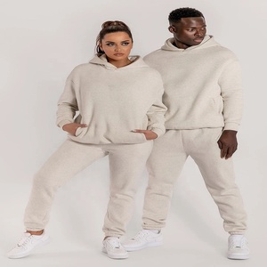 Chándales deportivos personalizados para hombre y mujer, chándal de algodón para invierno, Unisex, OEM, conjuntos de estilo de entrenamiento con Logo - Product Image 4