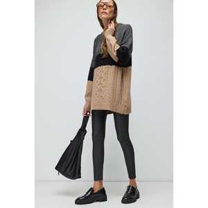 Suéter de Punto Cómodo para Mujer, Talla Grande, Colorido y Transpirable con Logotipo Frontal, Estilo Casual, Cálido y Decorado con Estampado - Product Image 2