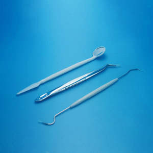 3Pc Stainless Steel Dental Instruments Mouth Mirror Tweezers Probe <b>Teeth</b> <b>Cleaning</b> Hygiene <b>Kit</b> Manual Dental Surgical Instruments - Product Image 6