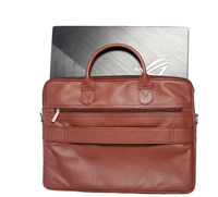Mochila Oficina Computadora de cuero Bolsa Laptop para mujeres y hombres Cuero de vaca Laptop Mochilas Unisex