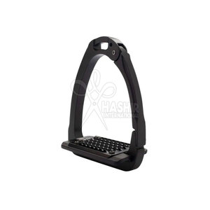 Estribos de caballo de aluminio de alta calidad con base ancha y agarre de goma antideslizante Diseño ecuestre clásico - Product Image 5