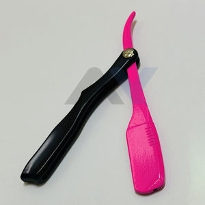 Navaja de Afeitar Estilo Pinch 2026, Nueva Tendencia, Hoja de Acero Inoxidable Resistente a la Oxidación, Mango Plegable de Plástico, para Barba y Cuerpo - Product Image 2