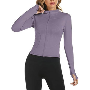 Reasonable Price <b>Yoga</b> <b>Jackets</b> for Sale High Quality Outdoor Long Sleeve <b>Yoga</b> <b>Jacket</b> for Women - Product Image 2