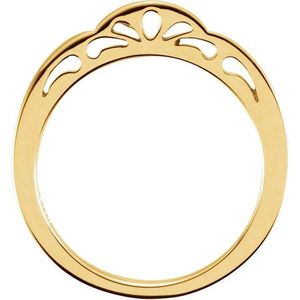 Fashionable Gold Plated Brass <b>Ring</b> Eternity Style with Screw Geometric Shape Free Size Inlay Gemstone Stackable for Weddings - Product Image 2