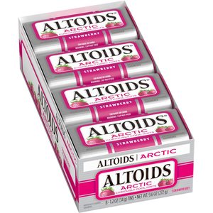 ลูกอมอมยิ้มรสสตรอว์เบอร์รีอาร์กติก ALTOIDS แบบแข็ง บรรจุในกระป๋อง 1.2 ออนซ์ (แพ็ค 8 กระป๋อง) - Product Image 4