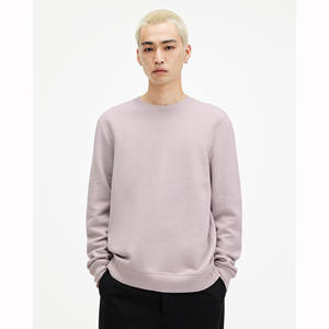 Camisetas de algodón de manga larga de alta calidad, ropa de calle, sudadera de cuello redondo de peso pesado, sudadera de manga larga para hombres - Product Image 1