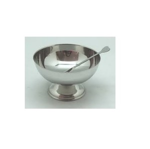 Tazón de acero para helado, cuencos de mesa con lazos decorativos, hechos a mano, producto de gran oferta, artesanía natural, nuevo diseño - Product Image 4