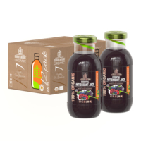 100% Biologische Antioxidanten Sap Georgia's Natuurlijke Biologische NFC Granaatappel Zuurkersensap in 200ml/300ml/750ml/1l Flessen
