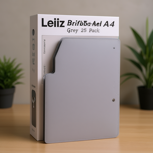 Leitz <b>Divider</b> Sheet A4 Grey 25 Pack File <b>Folder</b> Accessories - Product Image 3