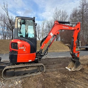 Miniexcavadora Kubota U35-4, Excavadora Compacta Usada, Equipo de Construcción para Granjas y Jardinería - Product Image 4