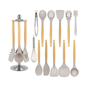 Ensembles d'ustensiles de cuisine en silicone de haute qualité, commandes en gros de grande quantité, livraison directe d'usine - Product Image 2
