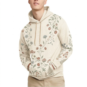 เสื้อฮู้ดดี้ผ้าทอคุณภาพสูง 100% ผ้าฝ้าย สำหรับผู้ชาย ไซส์พลัส ผ้าซาตินเนื้อนุ่ม ขนาดใหญ่พิเศษ หนานุ่ม ใส่ได้ทั้งชายและหญิง สำหรับฤดูใบไม้ร่วง - Product Image 1