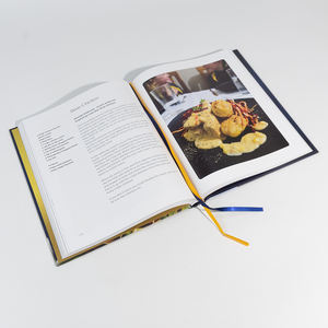 ปกแข็ง<span class=keywords><strong>เมนู</strong></span><span class=keywords><strong>อาหาร</strong></span>สูตร<span class=keywords><strong>อาหาร</strong></span>ทำ<span class=keywords><strong>อาหาร</strong></span>สมุดระบายสีคุณภาพสูงแบบกำหนดเองโรงงานการพิมพ์แบบกำหนดเอง - Product Image 1