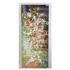 การตกแต่งศิลปะติดผนังภาพวาดแอบสแตรกที่ทันสมัยสีสันสดใสสำหรับการตกแต่งห้องนั่งเล่นภาพวาด OEM/ODM - Product Image 1