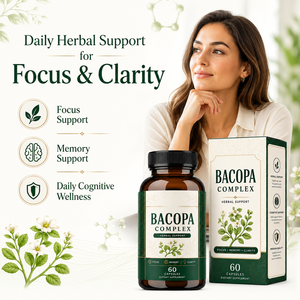 Cápsulas Nootrópicas <span class=keywords><strong>al</strong></span> <span class=keywords><strong>por</strong></span> <span class=keywords><strong>Mayor</strong></span>, Bacopa Monnieri con Fosfatidilserina, Vitamina B6 Activa, Vitamina B12, Bienestar Cognitivo, Fábrica - Product Image 4