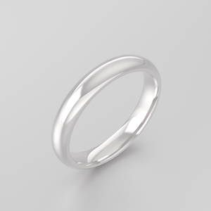 <b>Couple</b> <b>Ring</b> Round Width 3mm 925 Sterling Sliver Rose Gold Plated Silver 8mm Plating 4mm <b>Rings</b> Anillo De La Joyas Plata - Product Image 3