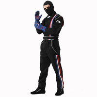 Combinaison de karting ultra ajustée pour les pilotes professionnels, efficacité et confort supérieur lors des courses de karting longue distance