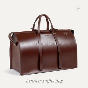 Sac de voyage en cuir de luxe classique fait à la main, sécurisé, spacieux, élégant, prix de gros direct d'usine, réductions en gros - Product Image 5
