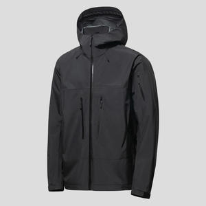 Chaqueta de lluvia simple y elegante con capucha a prueba de viento 3 capas al aire libre chaqueta de concha dura deporte Trekking chaqueta de trabajo Chaquet - Product Image 6