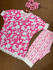 ÚLTIMO NUEVO DISEÑADOR DEPORTE DE FIESTA PESADO MASLIN BAGGY TOP - Product Image 6
