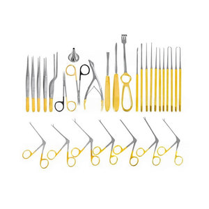 Juego de Instrumentos Quirúrgicos de Timpanoplastia de Acero Inoxidable Reutilizables para Cirugía Profesional de Oído - Product Image 2