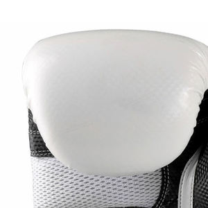 High Quality Customizable Leather MMA Boxing <b>Gloves</b> for Adults-Solid Color Breathable <b>Moisture</b> Wicking Hook Loop Closure Outdoor - Product Image 4