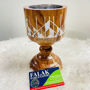 Brûleur d'encens en bois le plus vendu avec brûleur Bakhoor de forme carrée en nacre de qualité supérieure pour l'utilisation de restaurant d'hôtel - Product Image 1