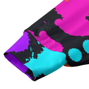 Sudadera con capucha y cremallera de cara completa para hombre de alta calidad hecha a medida con Material de poliéster de algodón de retazos diseño elegante para el invierno - Product Image 4