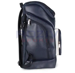 Sac à dos de baseball décontracté personnalisé avec fermeture éclair, compartiment à chaussures, sac à roulettes de sport, sac à raquettes en polyester unisexe de haute qualité - Product Image 2