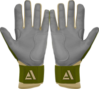 Guantes de Bateo de Béisbol Profesionales Hechos de Cuero Suave, Ligeros, con Agarre Fuerte, para Jugadores Diestros de Infield, Adultos y Jóvenes, ADIHA