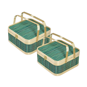 ตัวเลือกจากธรรมชาติขายดี: กระเช้าของขวัญไม้ไผ่สำหรับให้เป็นของขวัญที่ใส่ใจสิ่งแวดล้อม - Product Image 1