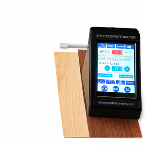 Professional 28mm Aperture Color Spectrophotometer for Wood Plywood Sunmica Laminate <b>Furniture</b> Surface Color Measurement - Product Image 1
