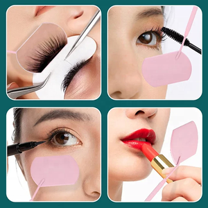 High Quality <b>Lighted</b> Personalized Stainless Steel Eyelash <b>Mirror</b> with Dual Sided Magnifying for Salon Eyelash Extensions - Product Image 6