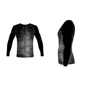 Super Venta de protectores contra sarpullidos para adultos Sublimación digital personalizada impresa en toda la manga completa Cuello redondo Protector contra sarpullidos a precio barato - Product Image 4