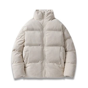 Veste d'hiver col montant extérieur décontracté épaissi chaud coton rembourré bulle doudoune - Product Image 4