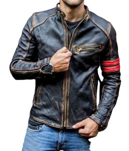 Casual Everyday Wear Leather Varsity <b>Jackets</b> Standard Fit Comfortable ribbed Cuff Outerwear with customization - Product Image 2