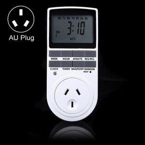 AC <b>Smart</b> Power <b>Socket</b> <b>Plug</b>-in Timer 240V LCD Orologio with 12/24 Hours Option AU Spina for Home Use - Product Image 1