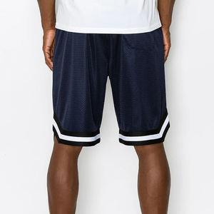 Short de sport personnalisé pour hommes, Offre Spéciale d'été, short de basket-ball en maille respirante, couleur unie, anti-rides, service OEM - Product Image 3