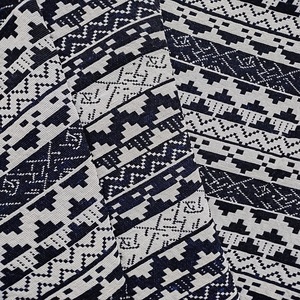 Mochila escolar ecológica de algodón polivinílico tejido Jacquard para niños elegante y suave con tela gruesa teñida con hilo - Product Image 3