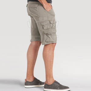 Venta caliente Jeans Algodón Verano Multi bolsillos Pantalones cortos Casual 6 bolsillo Cargo Shorts para hombres - Product Image 4