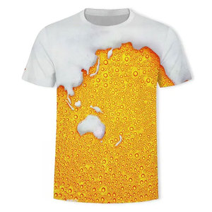 Ropa informal para hombre, camiseta de alta calidad personalizada con estampado y bordado, diseño de lona de poliéster transpirable a la venta - Product Image 4