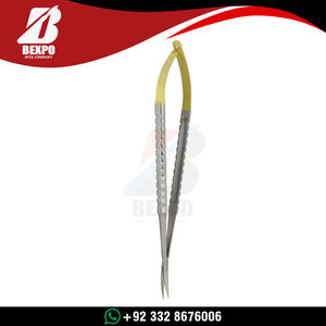 Tijeras Microquirúrgicas Premium TC Castroviejo de 12 cm con Inserciones de Carburo de Tungsteno, Acero Inoxidable de Alta Calidad, Herramienta Superior para Microcirugía - Product Image 5