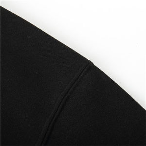 Sweat-shirt à capuche zippé pour homme tendance 100% coton Hiver Couleur unie Coupe-vent Respirant Imperméable - Product Image 4