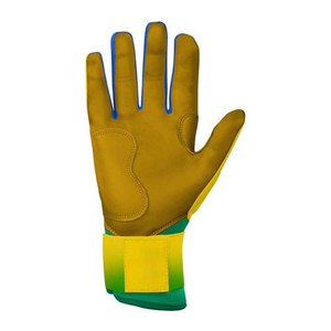 2026 Top Quality Leather Sublimation Design Baseball Batting <b>Gloves</b> Long Cuff Custom Logo Guantes beisbol Batting - Product Image 3